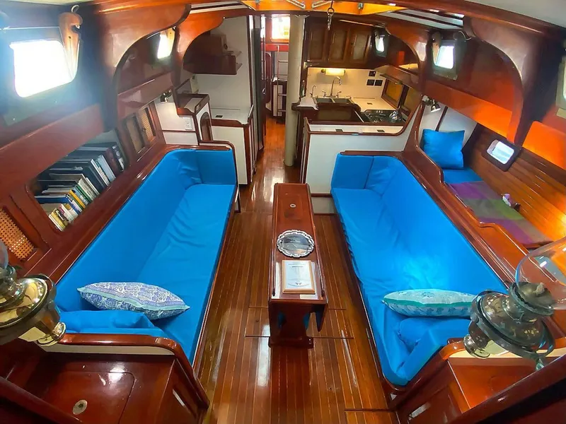 Slide: The Image of Cherubini 48 Staysail Schooner 1986 - 5