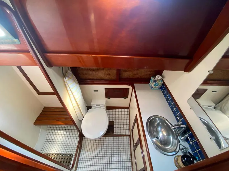 Slide: The Image of Cherubini 48 Staysail Schooner 1986 - 8