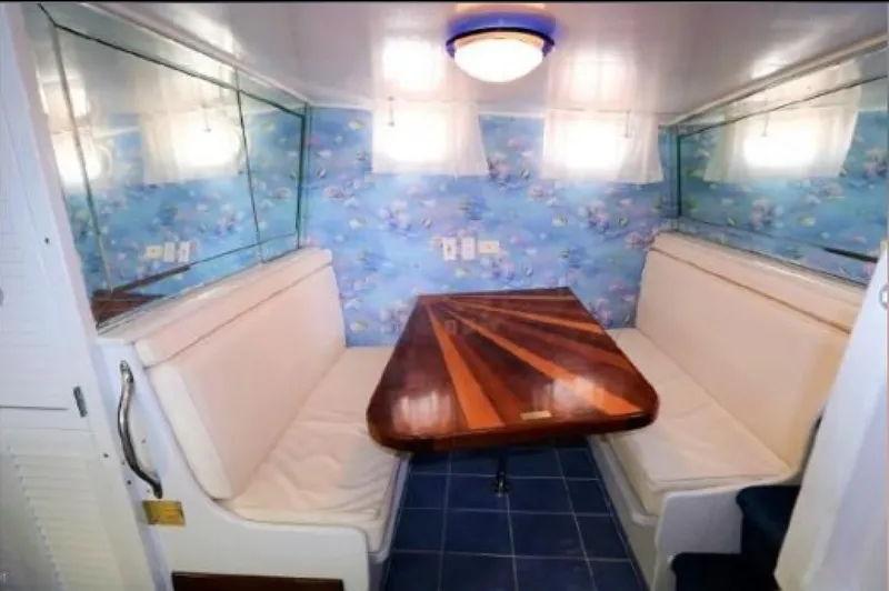 Slide: The Image of Burger Cockpit Flybridge Motor Yacht 1965 - 29