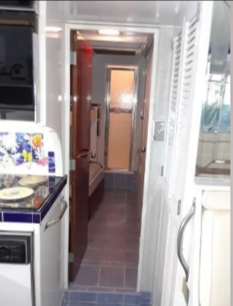 Slide: The Image of Burger Cockpit Flybridge Motor Yacht 1965 - 30