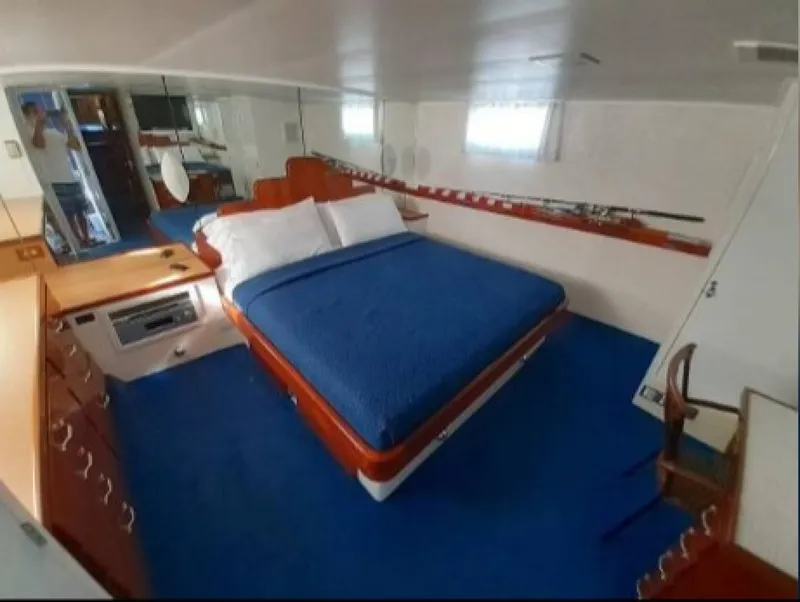 Slide: The Image of Burger Cockpit Flybridge Motor Yacht 1965 - 31
