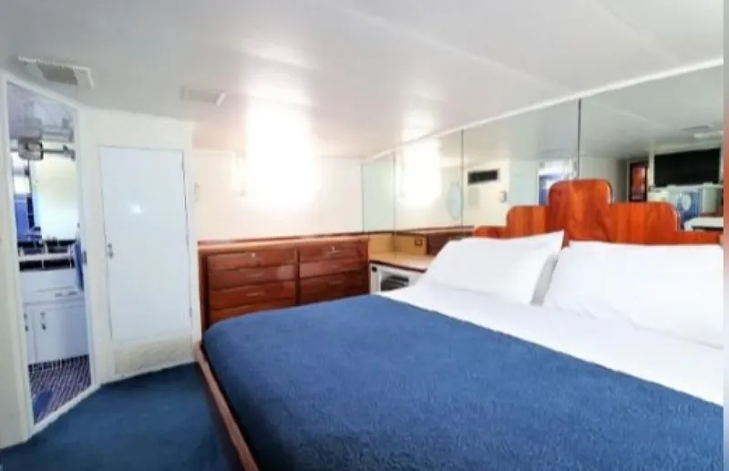 Slide: The Image of Burger Cockpit Flybridge Motor Yacht 1965 - 33