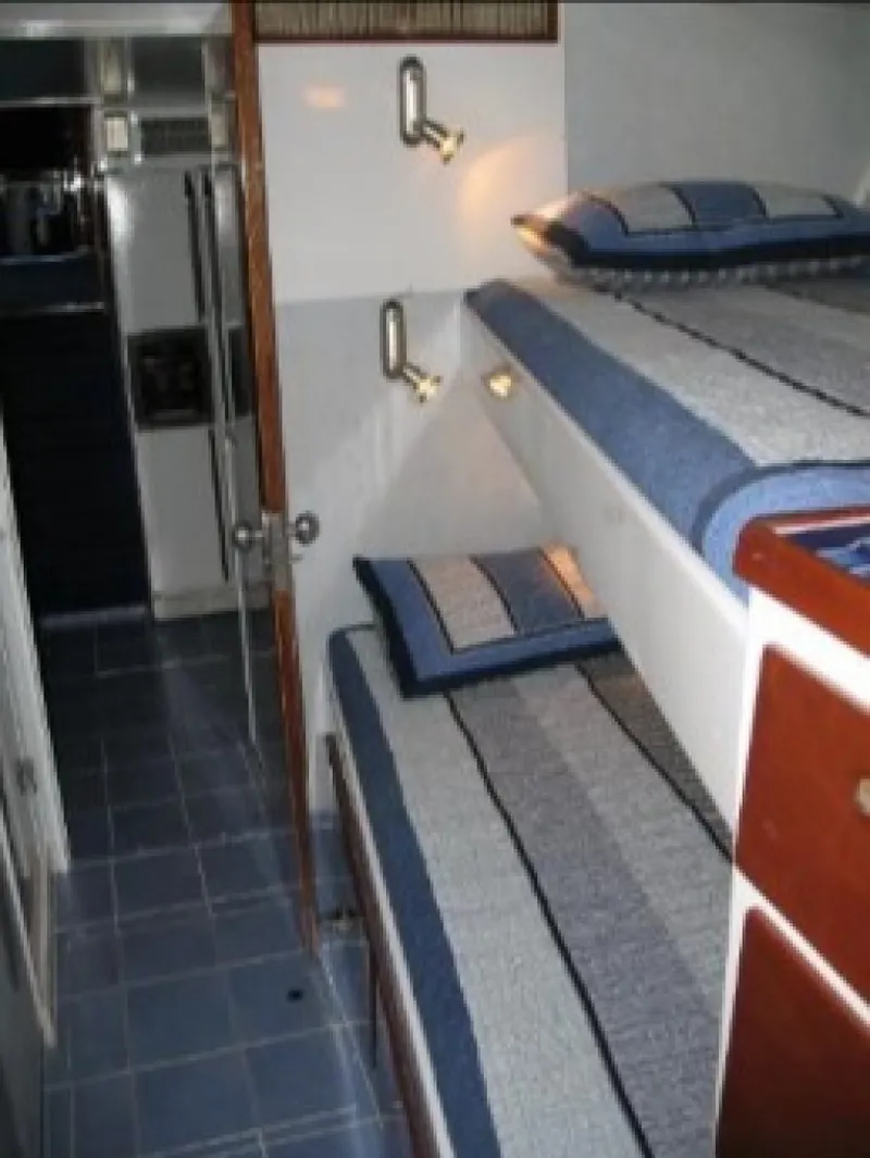 Slide: The Image of Burger Cockpit Flybridge Motor Yacht 1965 - 37
