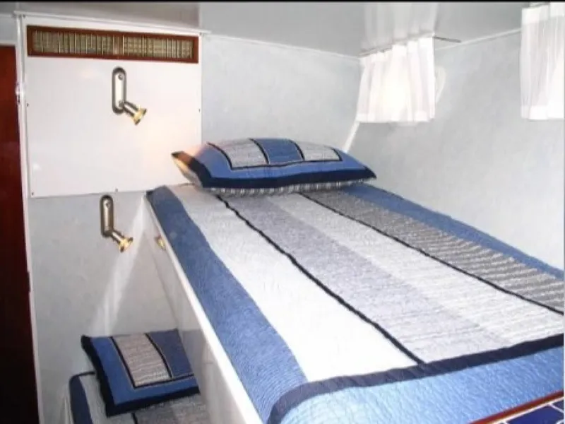 Slide: The Image of Burger Cockpit Flybridge Motor Yacht 1965 - 40