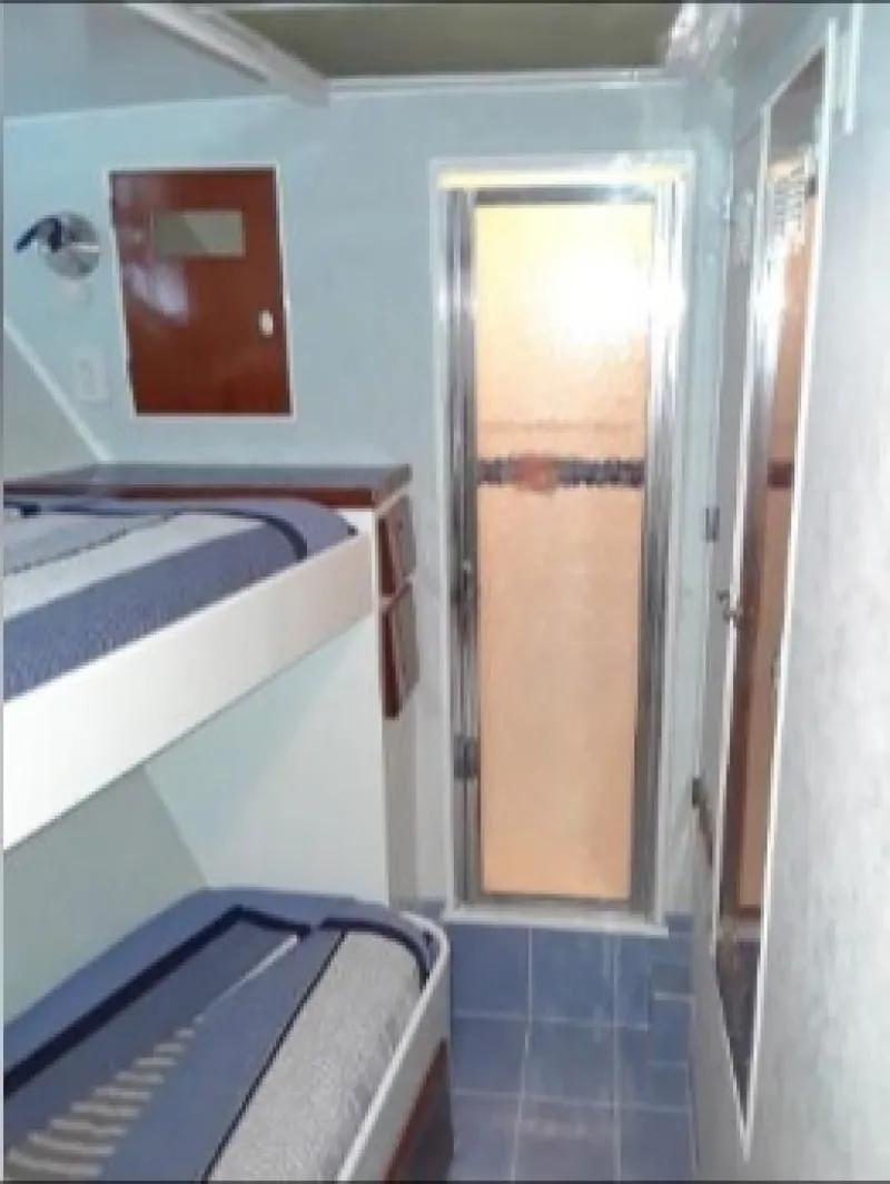 Slide: The Image of Burger Cockpit Flybridge Motor Yacht 1965 - 41