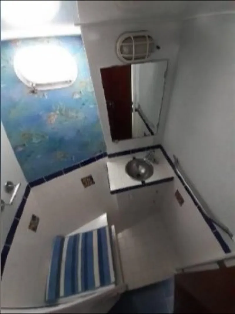 Slide: The Image of Burger Cockpit Flybridge Motor Yacht 1965 - 42