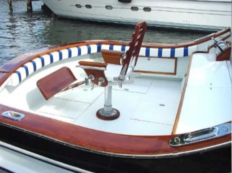 Slide: The Image of Burger Cockpit Flybridge Motor Yacht 1965 - 9