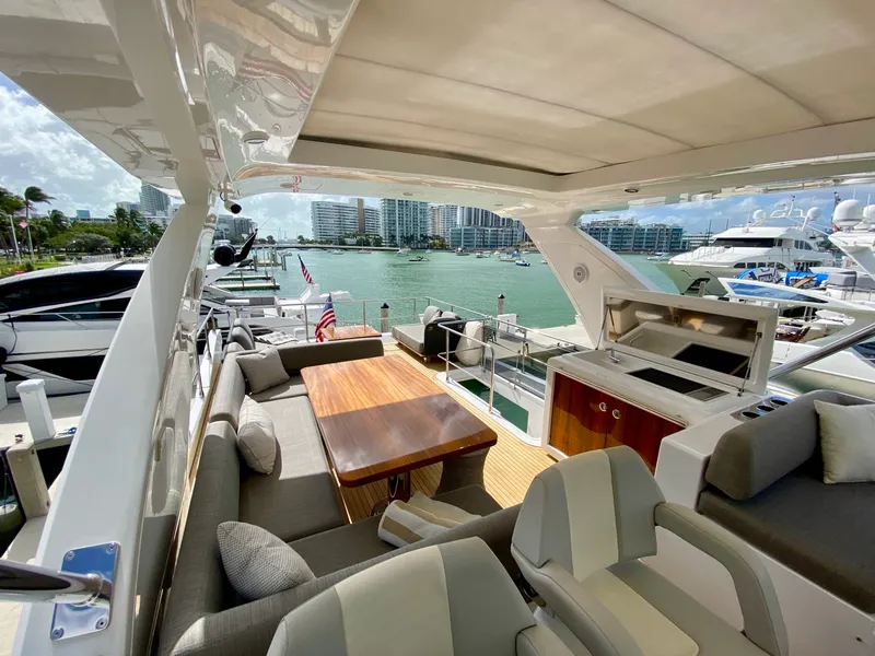 Slide: The Image of Azimut Flybridge 2018 - 19