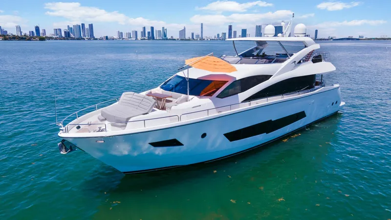 Slide: The Image of Sunseeker 86 Yacht 2018 - 2