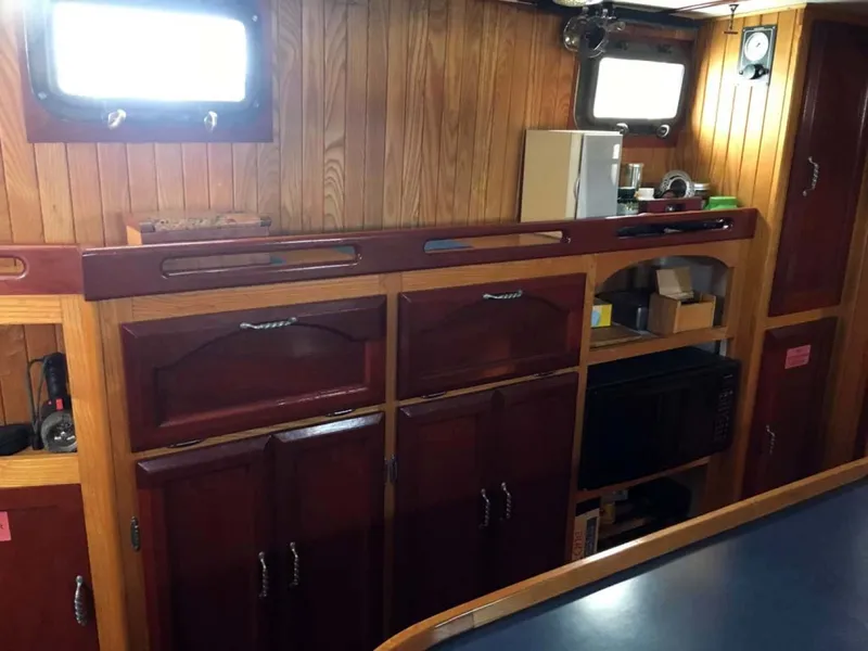 Slide: The Image of Webbers Cove 1966/2004 Custom Trawler 1966 - 17