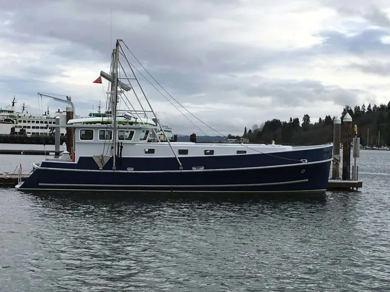 Slide: The Image of Webbers Cove 1966/2004 Custom Trawler 1966 - 2