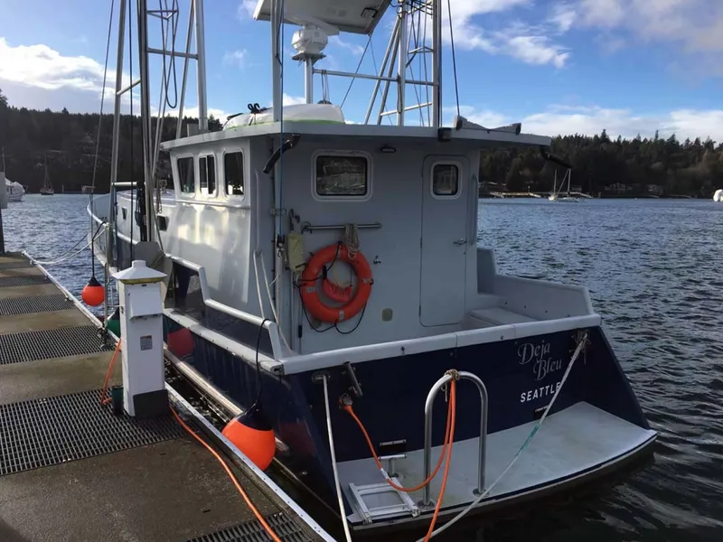 Slide: The Image of Webbers Cove 1966/2004 Custom Trawler 1966 - 28