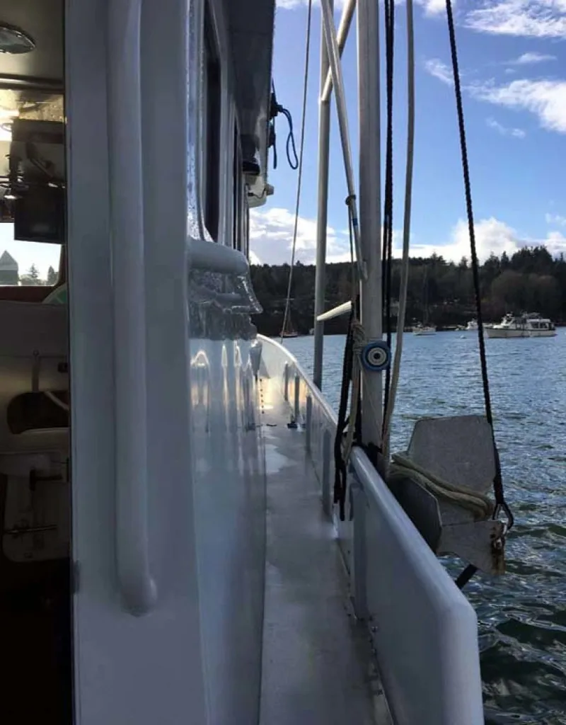 Slide: The Image of Webbers Cove 1966/2004 Custom Trawler 1966 - 3