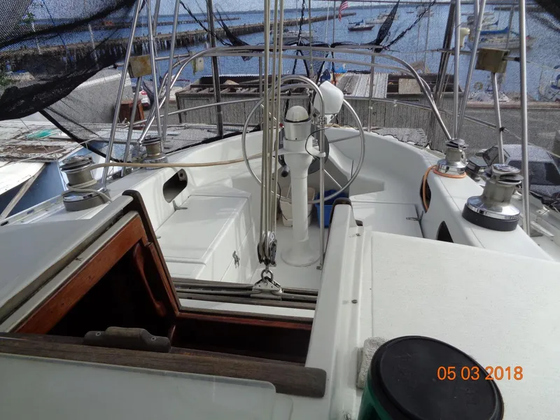 Slide: The Image of Corbin 39 Aft Cockpit Cutter 1980 - 113