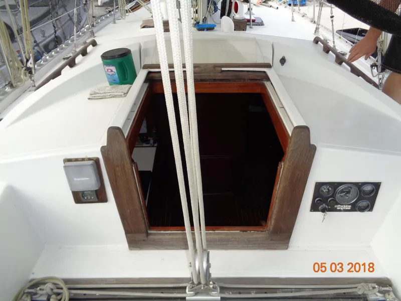 Slide: The Image of Corbin 39 Aft Cockpit Cutter 1980 - 115