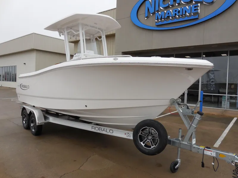 Slide: The Image of Robalo R230 Center Console 2024 - 2