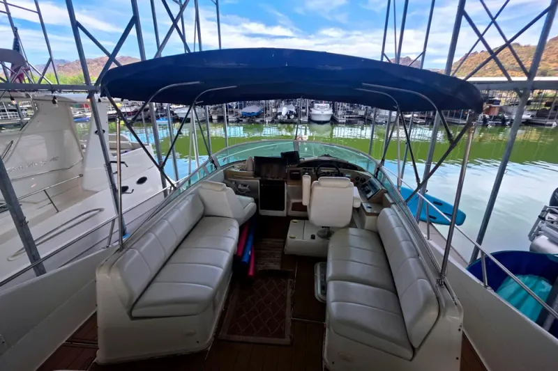 Slide: The Image of Carver Yachts 350 Mariner 2001 - 11