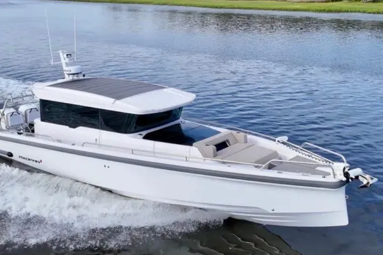 Slide: The Image of Axopar 37 XC Cross Cabin 2023 - 1