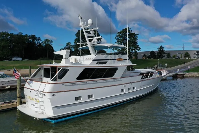 Slide: The Image of Burger 80 Motor Yacht 1988 - 4