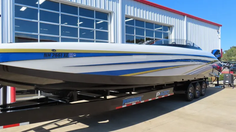 Slide: The Image of Performance Powerboats P420 2025 - 25