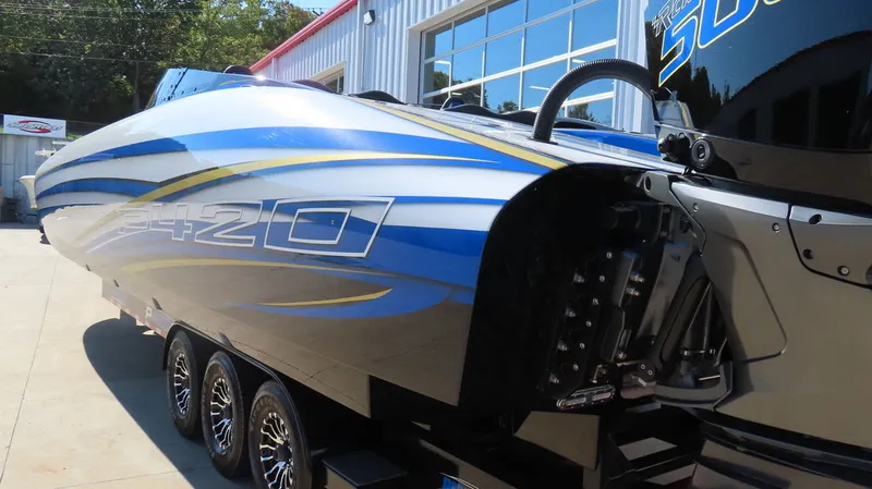 Slide: The Image of Performance Powerboats P420 2025 - 27