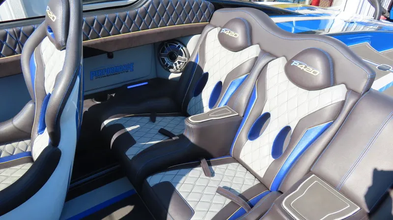 Slide: The Image of Performance Powerboats P420 2025 - 14