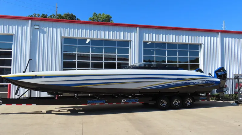 Slide: The Image of Performance Powerboats P420 2025 - 26