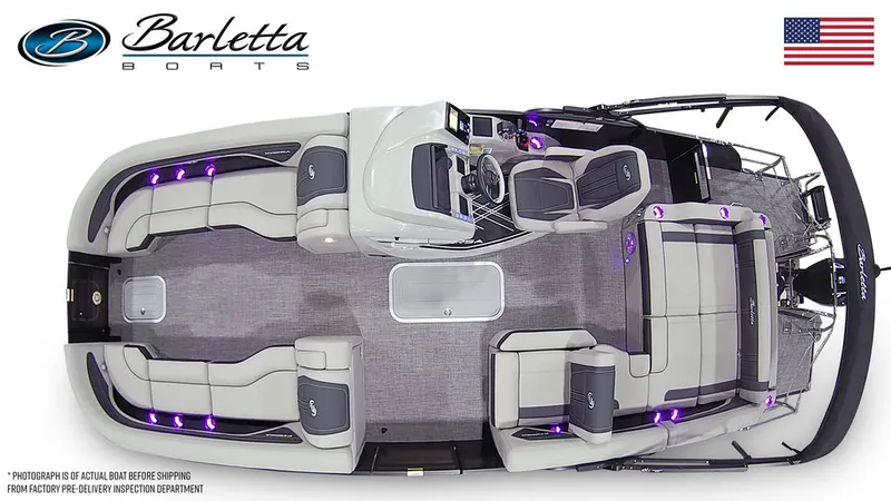 Slide: The Image of Barletta Boats X25U Triple-Toon 2026 - 2