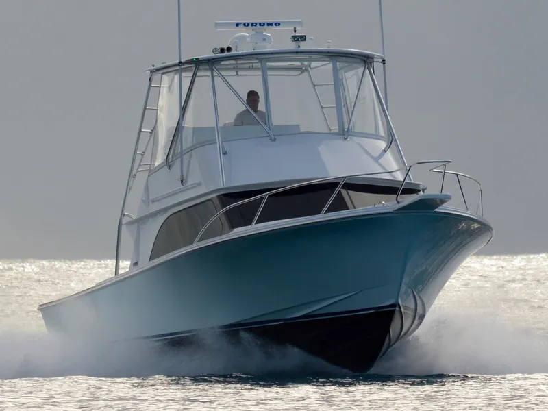Slide: The Image of LIBERTY YACHTS Liberty Custom Flybridge Sportfish 2004 - 5