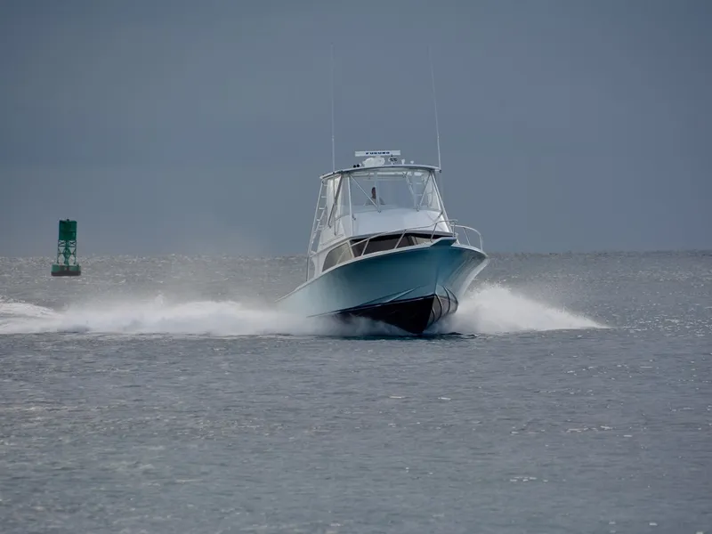 Slide: The Image of LIBERTY YACHTS Liberty Custom Flybridge Sportfish 2004 - 6