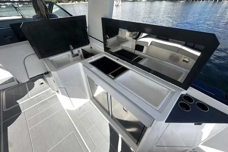 Slide: The Image of Aviara AV36 Outboard 2024 - 25