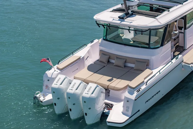 Slide: The Image of Axopar 45 XC Cross Cabin 2026 - 5