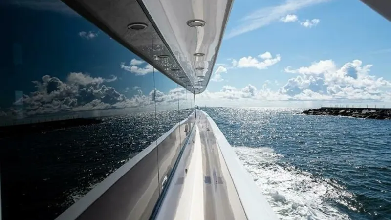 Slide: The Image of Hatteras 100 Raised Pilothouse 2003 - 71