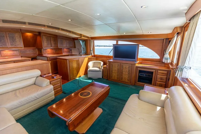 Slide: The Image of Miller Marine 60 Convertible 1998 - 6