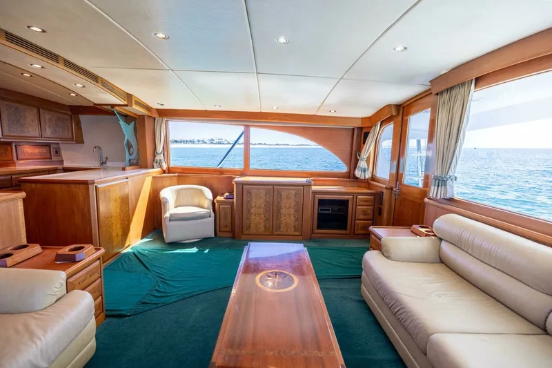 Slide: The Image of Miller Marine 60 Convertible 1998 - 8