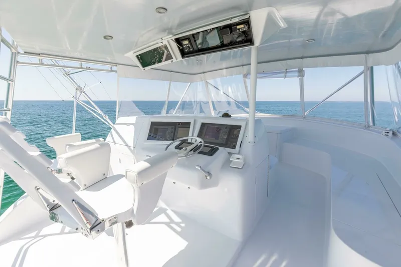 Slide: The Image of Miller Marine 60 Convertible 1998 - 20