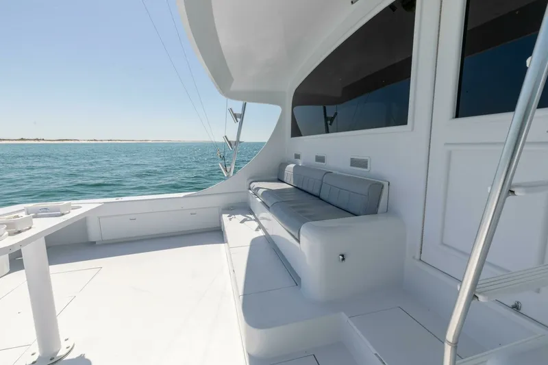 Slide: The Image of Miller Marine 60 Convertible 1998 - 3