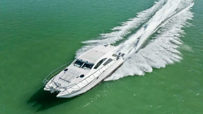 Slide: The Image of Mares 47 Outboard Express Catamaran 2018 - 79