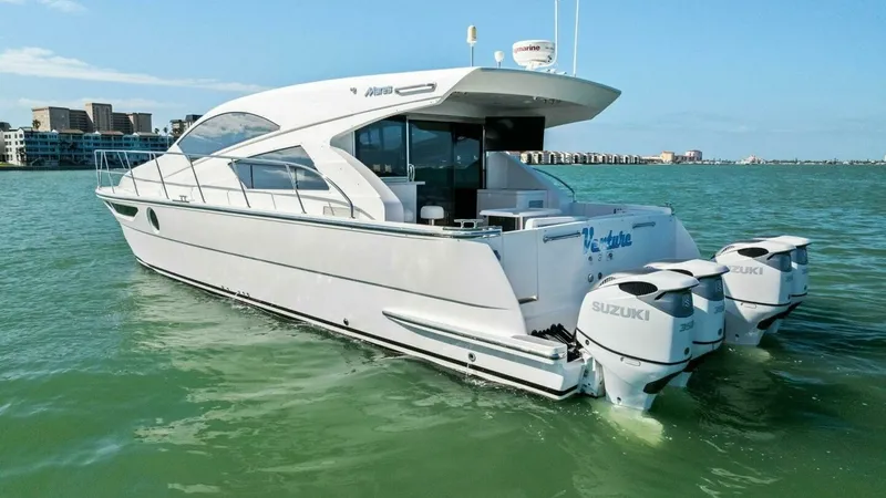 Slide: The Image of Mares 47 Outboard Express Catamaran 2018 - 75