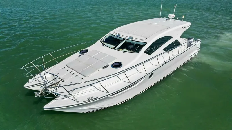 Slide: The Image of Mares 47 Outboard Express Catamaran 2018 - 74
