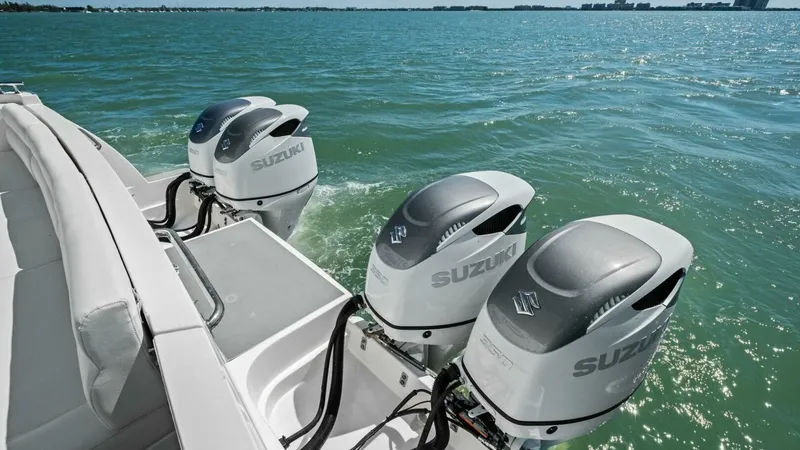 Slide: The Image of Mares 47 Outboard Express Catamaran 2018 - 49