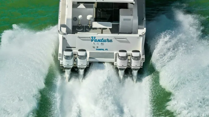 Slide: The Image of Mares 47 Outboard Express Catamaran 2018 - 80
