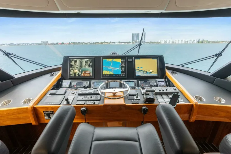 Slide: The Image of Viking 68 Enclosed Bridge 2022 - 19