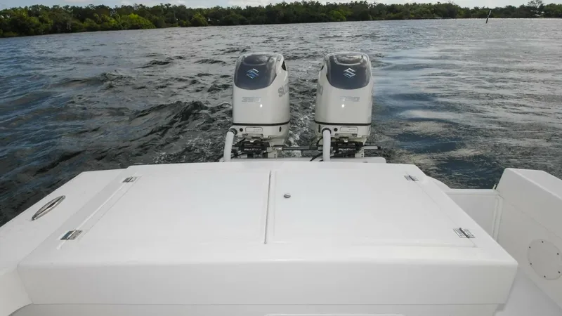 Slide: The Image of Ocean Master 336 Center Console 2019 - 20