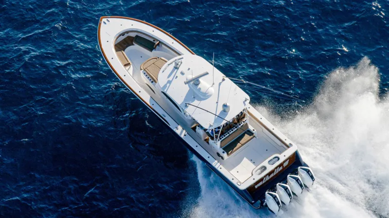 Slide: The Image of Valhalla Boatworks V-46 2027 - 30