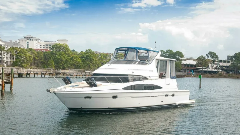 Slide: The Image of Carver Yachts 444 Cockpit Motor Yacht 2002 - 34