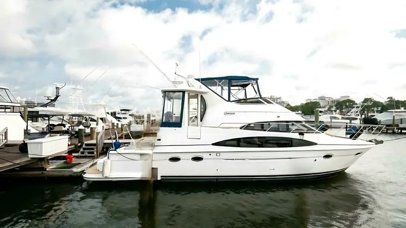 Slide: The Image of Carver Yachts 444 Cockpit Motor Yacht 2002 - 35