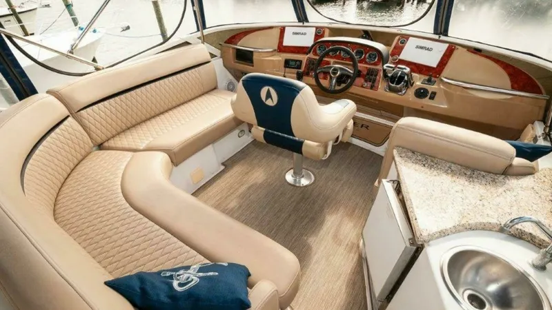 Slide: The Image of Carver Yachts 444 Cockpit Motor Yacht 2002 - 13