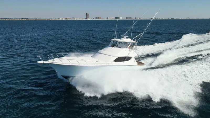 Slide: The Image of Hatteras 60 Convertible 2008 - 55