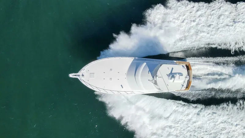 Slide: The Image of Hatteras 60 Convertible 2008 - 51